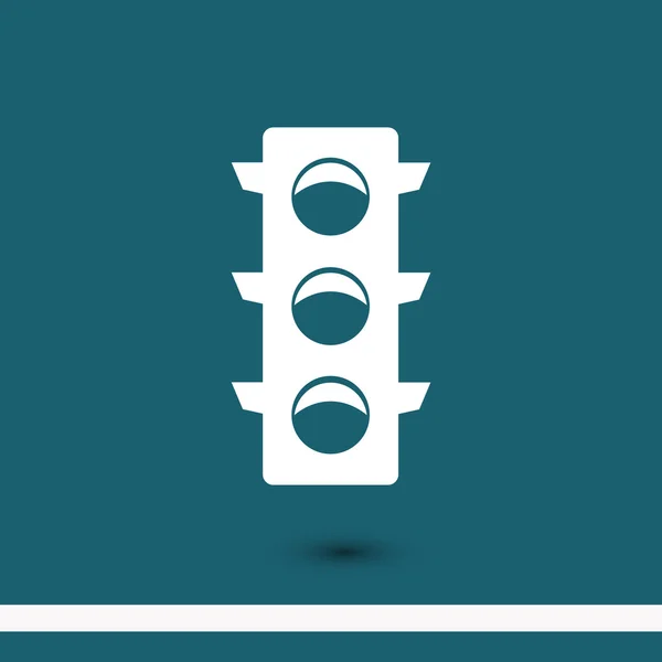 Traffic lights  icon — Stock Vector
