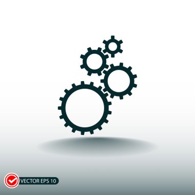 Gears'ı simge tasarlamak. 