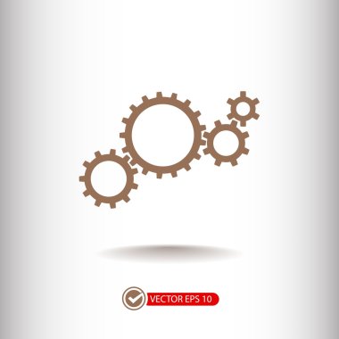 Gears'ı simge tasarlamak. 