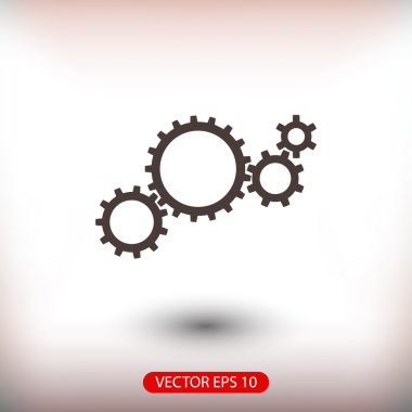 Gears'ı simge tasarlamak. 