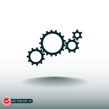 Gears'ı simge tasarlamak. 