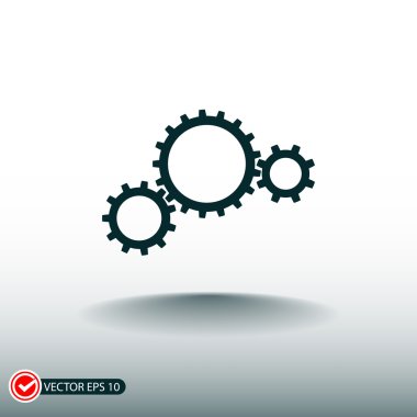 Gears'ı simge tasarlamak. 