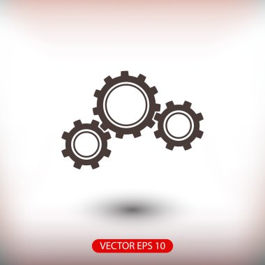 Gears'ı simge tasarlamak. 