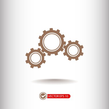 Gears'ı simge tasarlamak. 