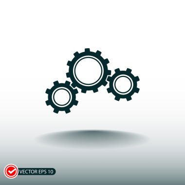Gears'ı simge tasarlamak. 
