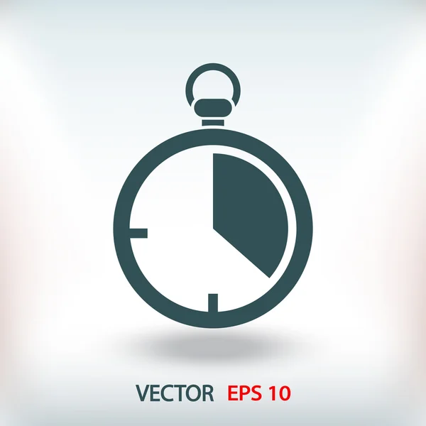 Stopwatch pictogram illustratie — Stockvector