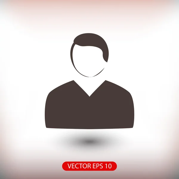 Hombre icono ilustración — Vector de stock