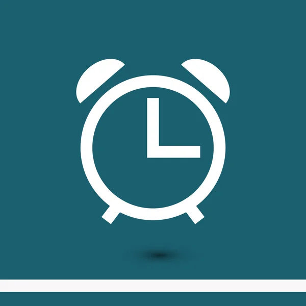 Icono del reloj despertador — Vector de stock