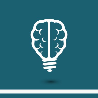 Ampul beyin simgesi
