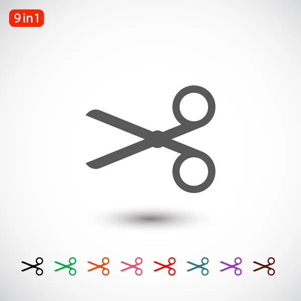 Scissors icon illustration. — Stock Vector