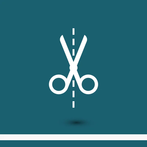 Scissors icon illustration. — Stock Vector