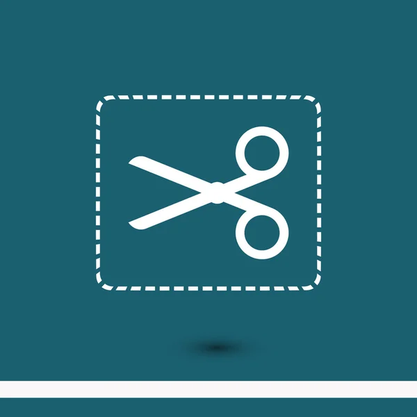 Scissors icon illustration. — Stock Vector