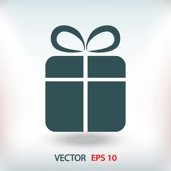 Icono de regalo ilustración — Vector de stock