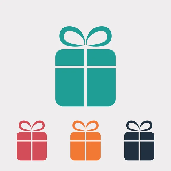 Icono de regalo ilustración — Vector de stock