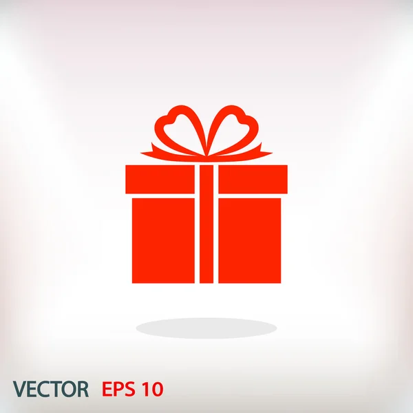 Icono de regalo ilustración — Vector de stock