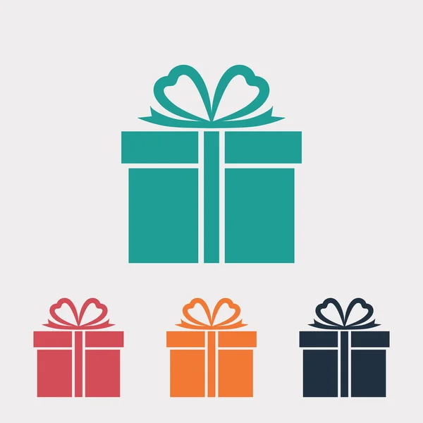 Icono de regalo ilustración — Vector de stock