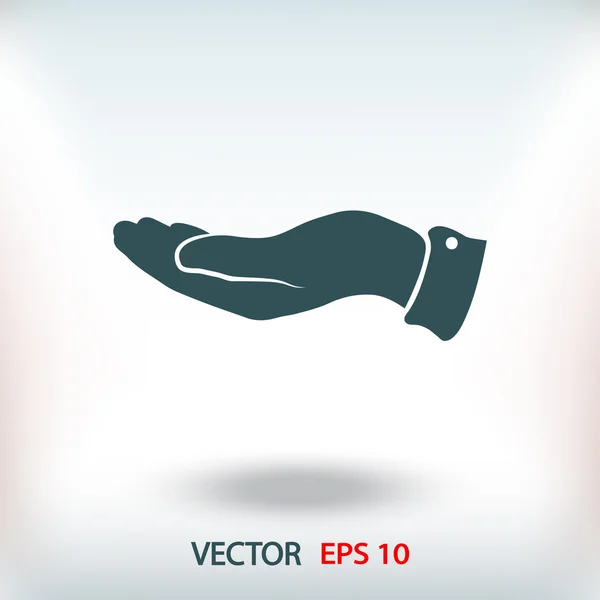 Hand icon illustration — Stock Vector