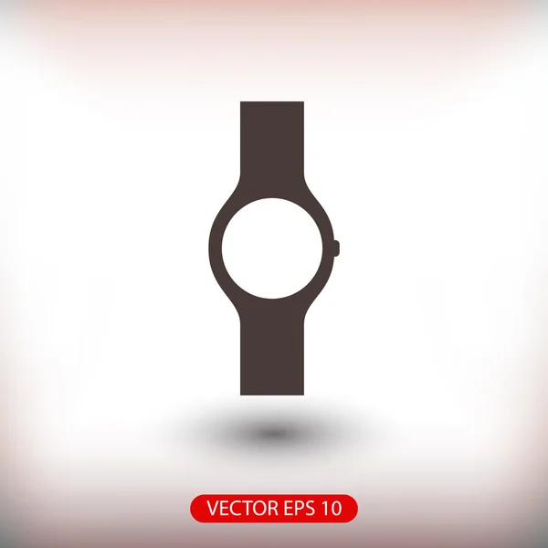 Наручний годинник значок — стоковий вектор