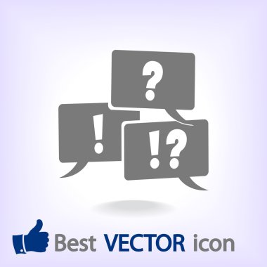 soru ve ünlem işareti