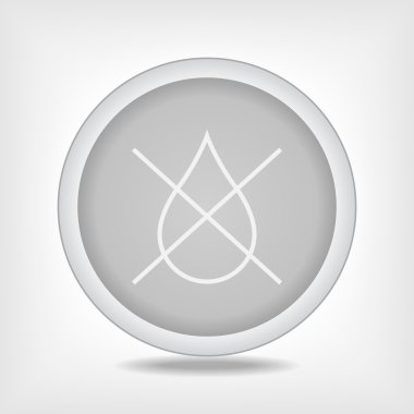 su damla yasak simgesi