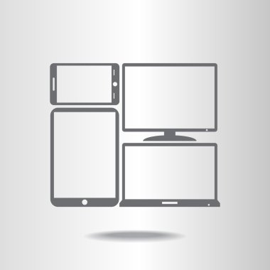 elektronik cihazlar simge kümesi