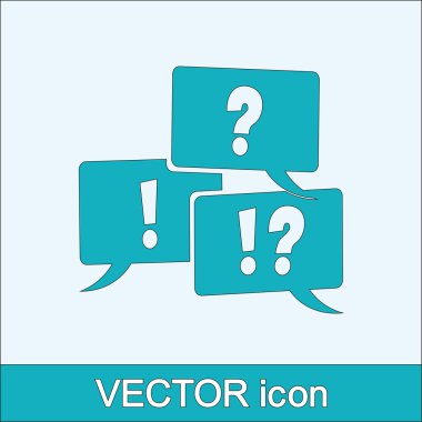 soru ve ünlem işareti