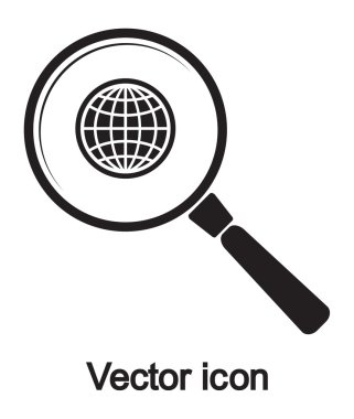 Dünya Büyüteç arama simgesi