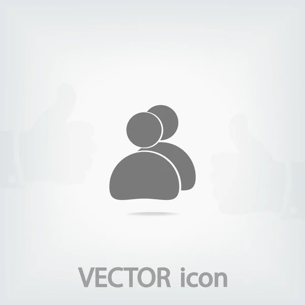 Icon for mennesker – stockvektor