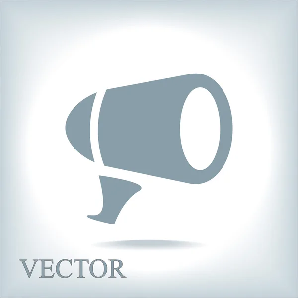 Megaphone icon — Stock Vector