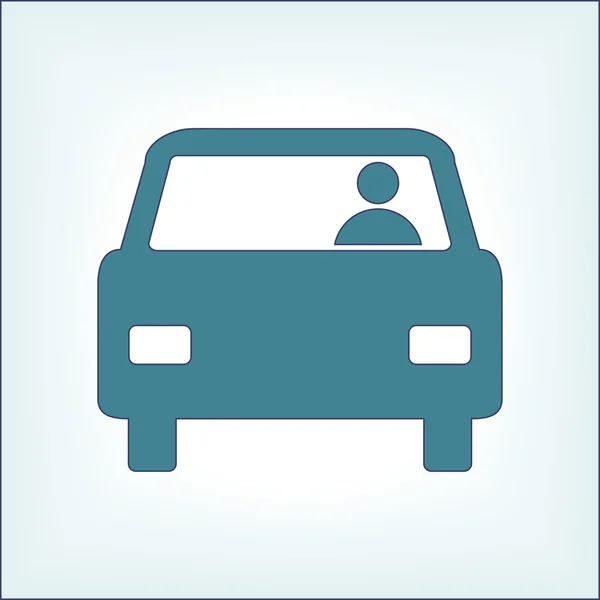 Icono del coche — Vector de stock