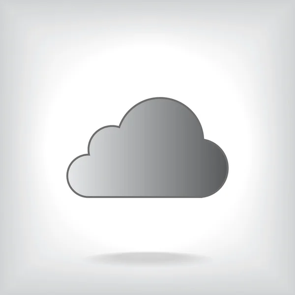 Cloud pictogram — Stockvector