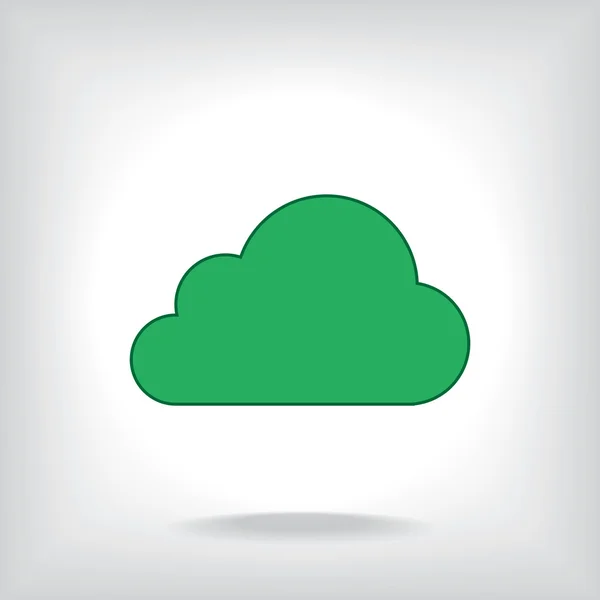 Cloud icon — Stock Vector