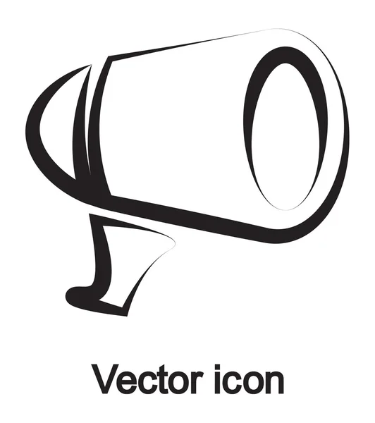 Megafono icona — Vettoriale Stock