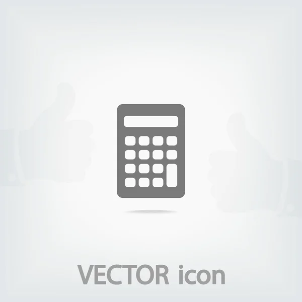 Calculator icon — Stock Vector