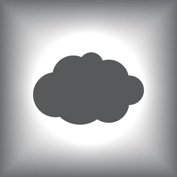 Cloud icon illustration — Stock Vector