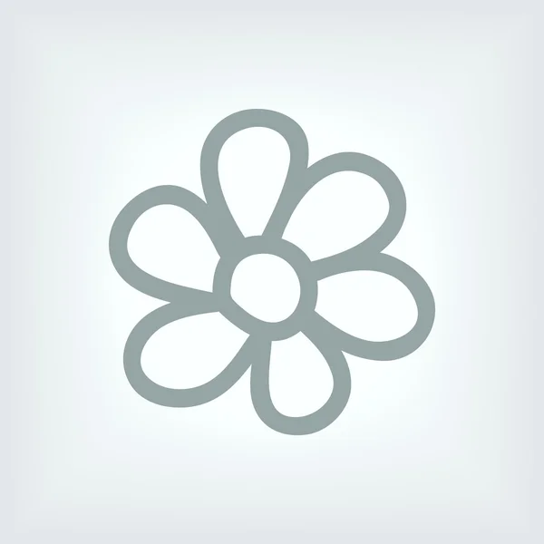 Flower head icon — Stock Vector