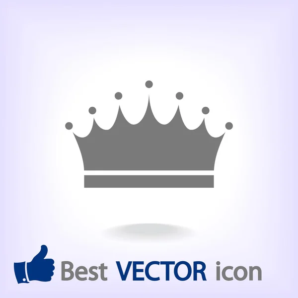 Korunní ikona — Stockový vektor