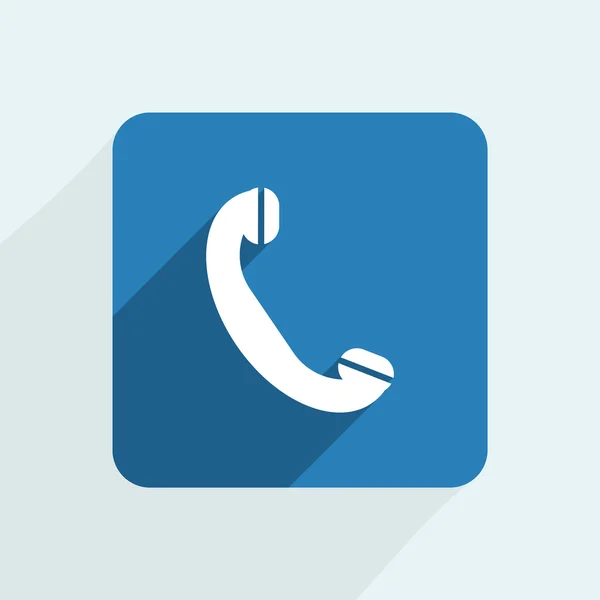Telefon, ploché ikony — Stockový vektor