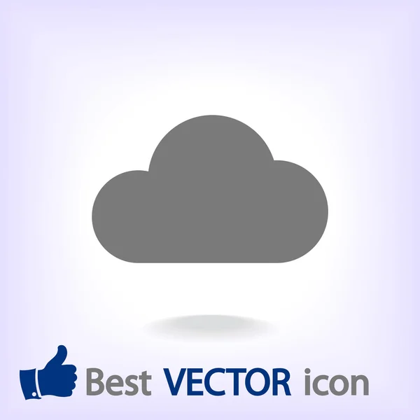 Cloud pictogram — Stockvector