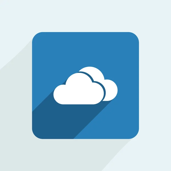 Icono de nube — Vector de stock