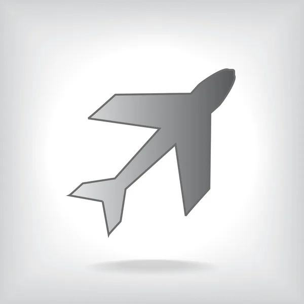 Flygplan symbol — Stock vektor