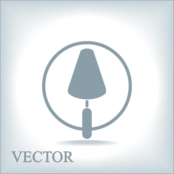 Troffel pictogram — Stockvector