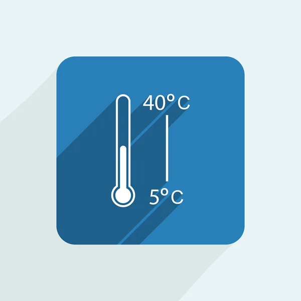 Thermometer icon — Stock Vector
