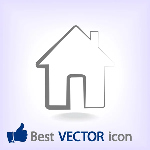 Icono de casa — Vector de stock