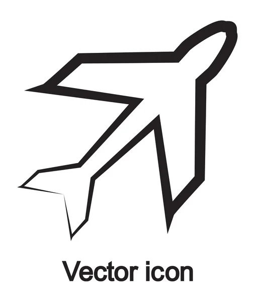 Flygplan symbol — Stock vektor