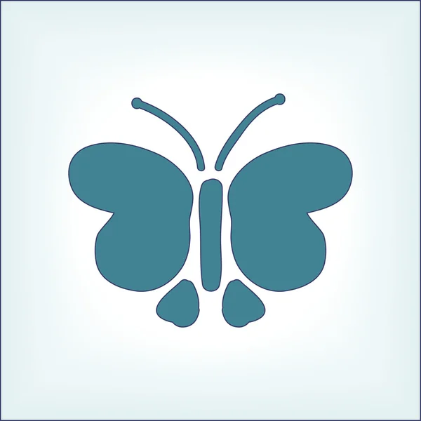 Butterfly icon — Stock Vector