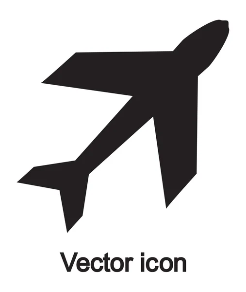 Vliegtuig symbool — Stockvector