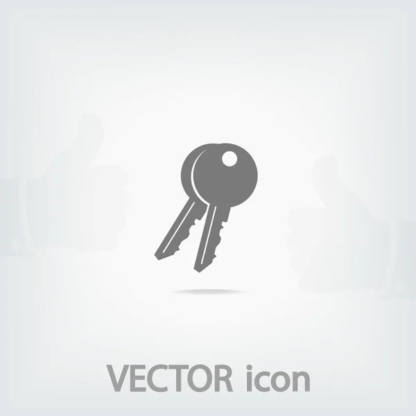 Icono clave — Vector de stock