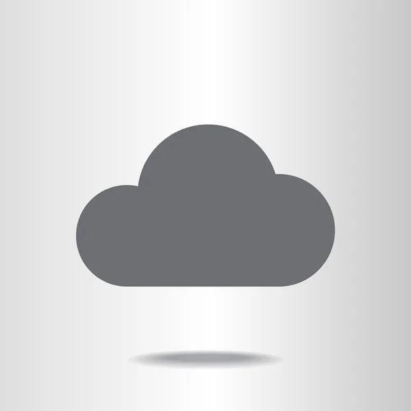 Ilustración del icono de nube — Vector de stock