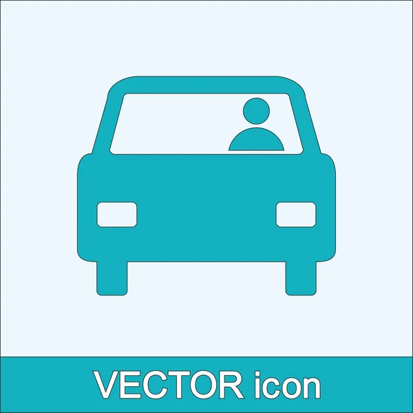 Icono del coche — Vector de stock